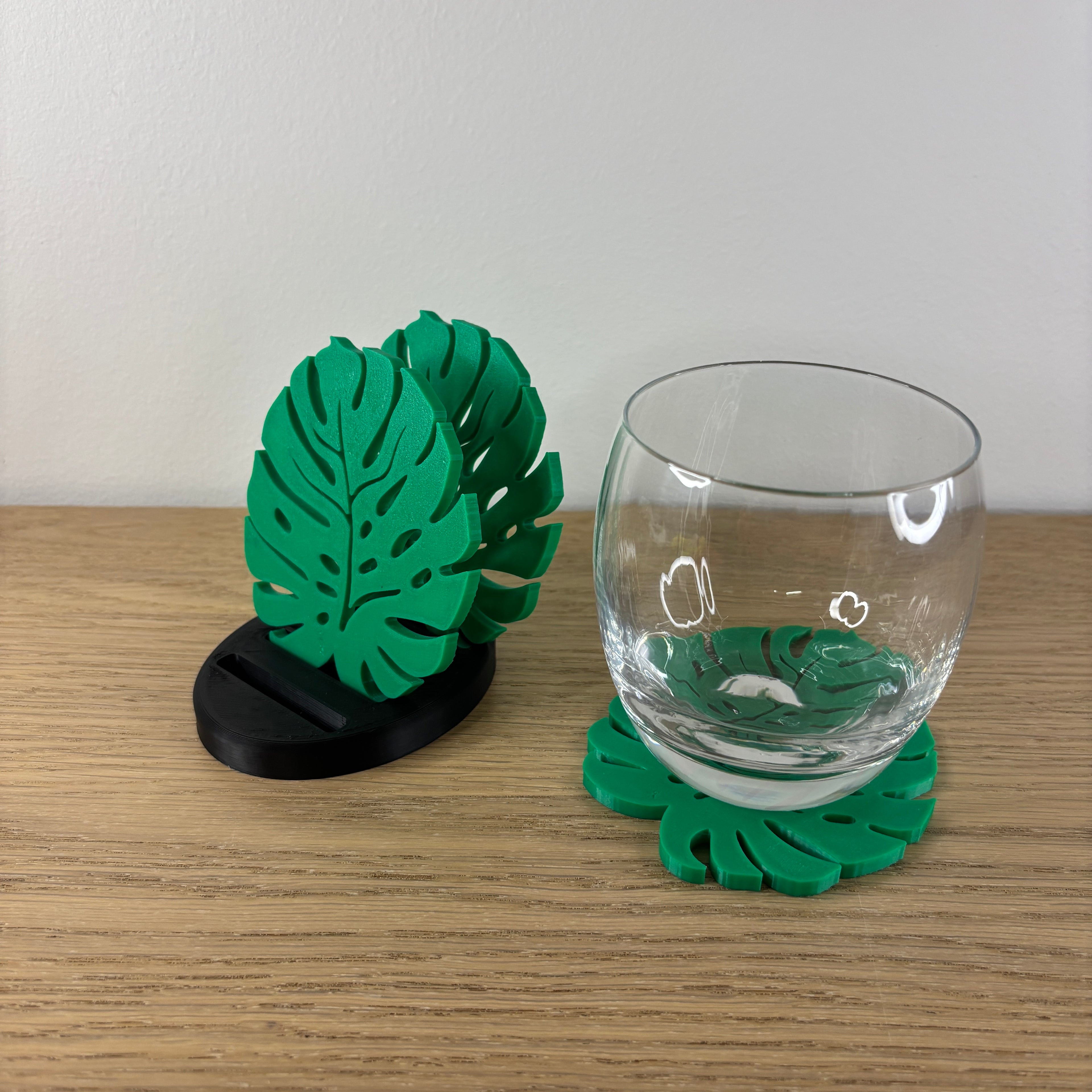 Sada podtácků Monstera s držákem