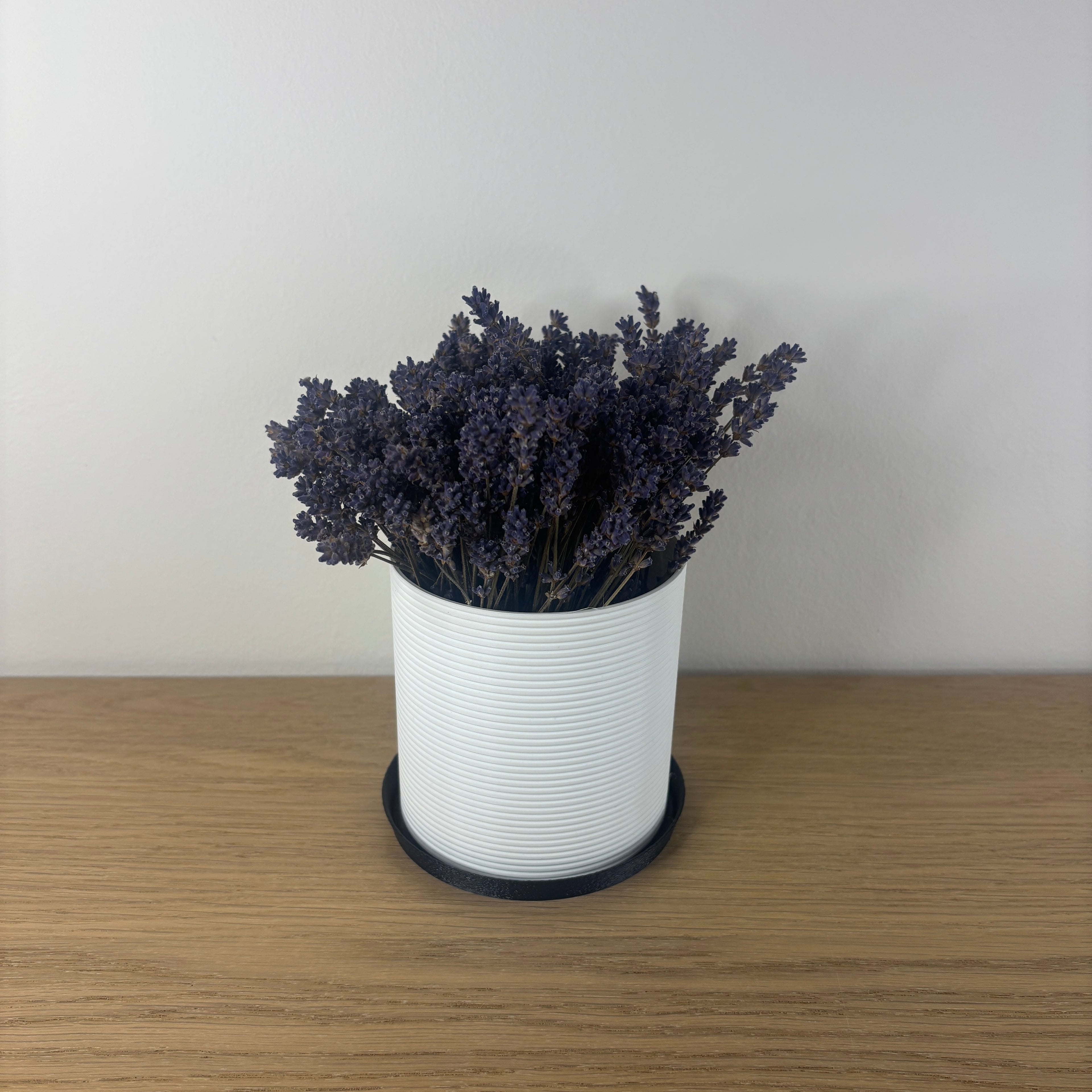 Minimalistický květináč - horizontální vzor