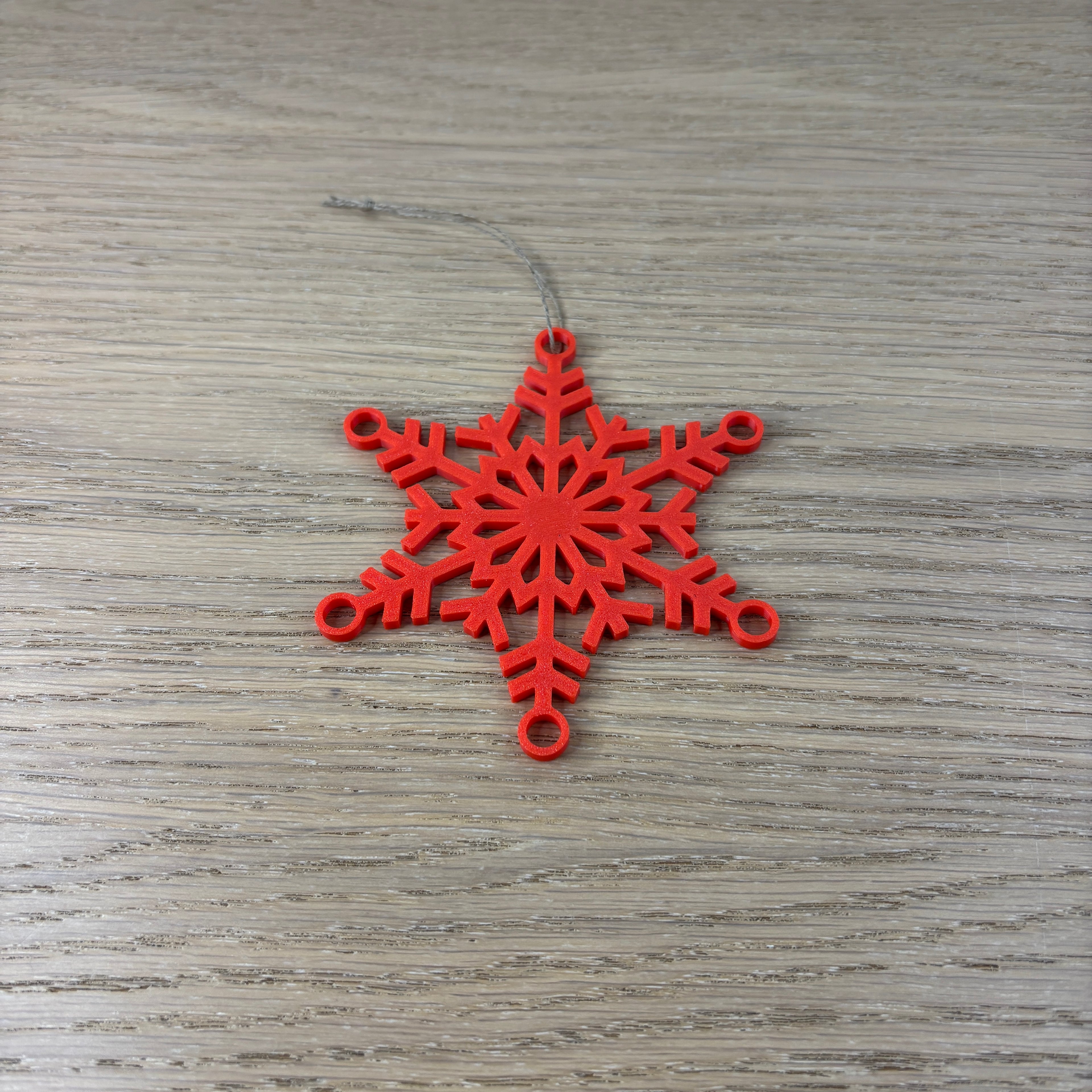 Ozdoba s motivem vločky