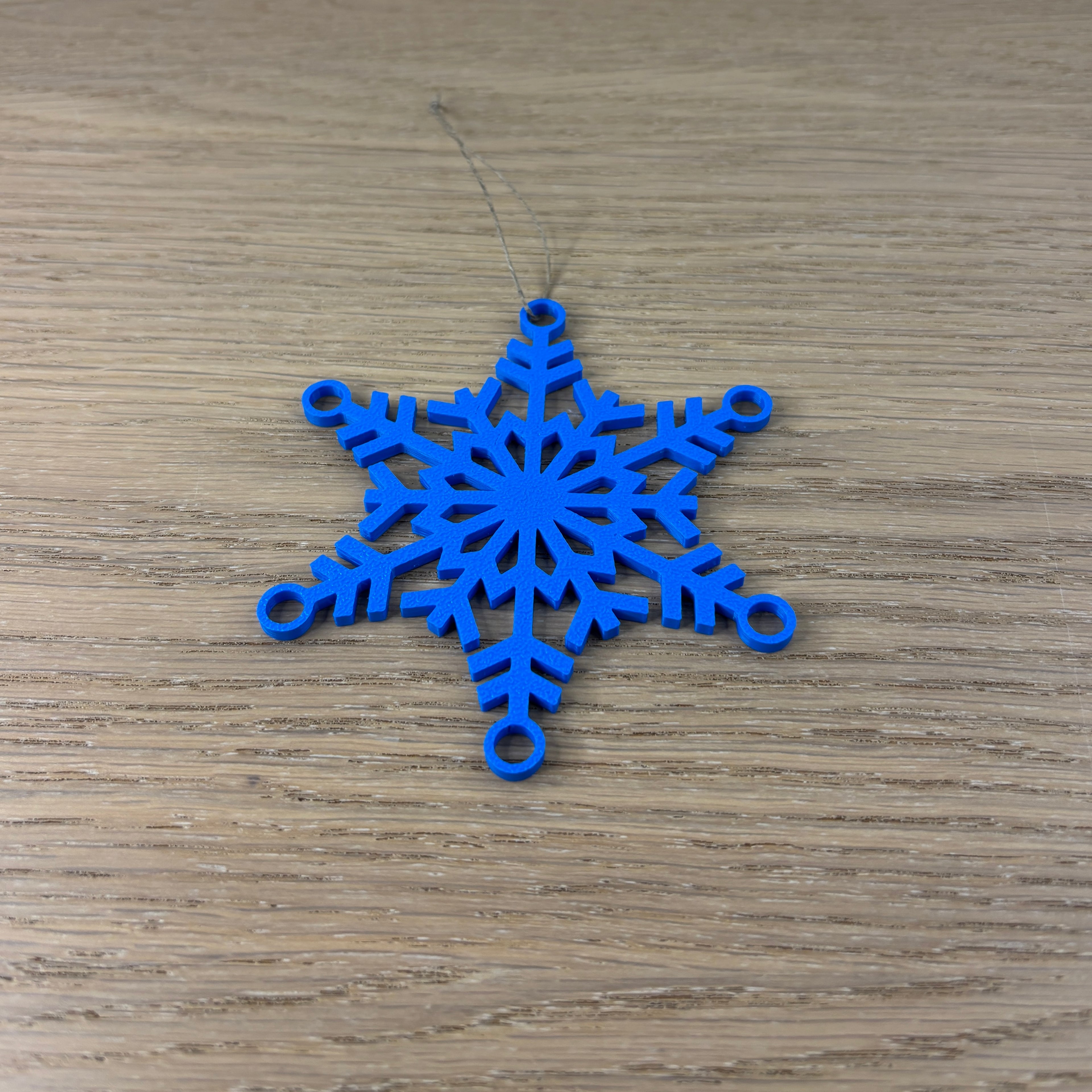 Ozdoba s motivem vločky