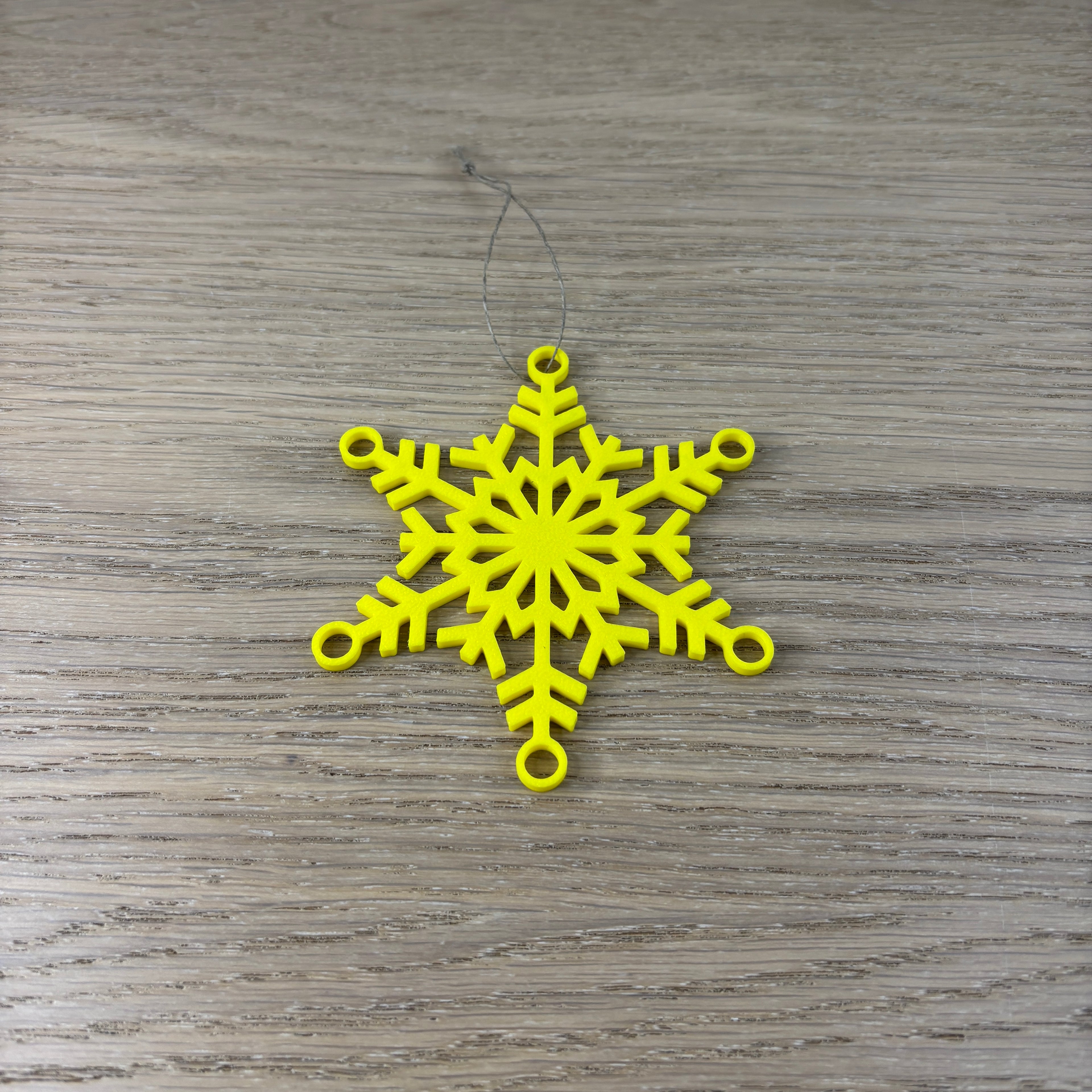 Ozdoba s motivem vločky