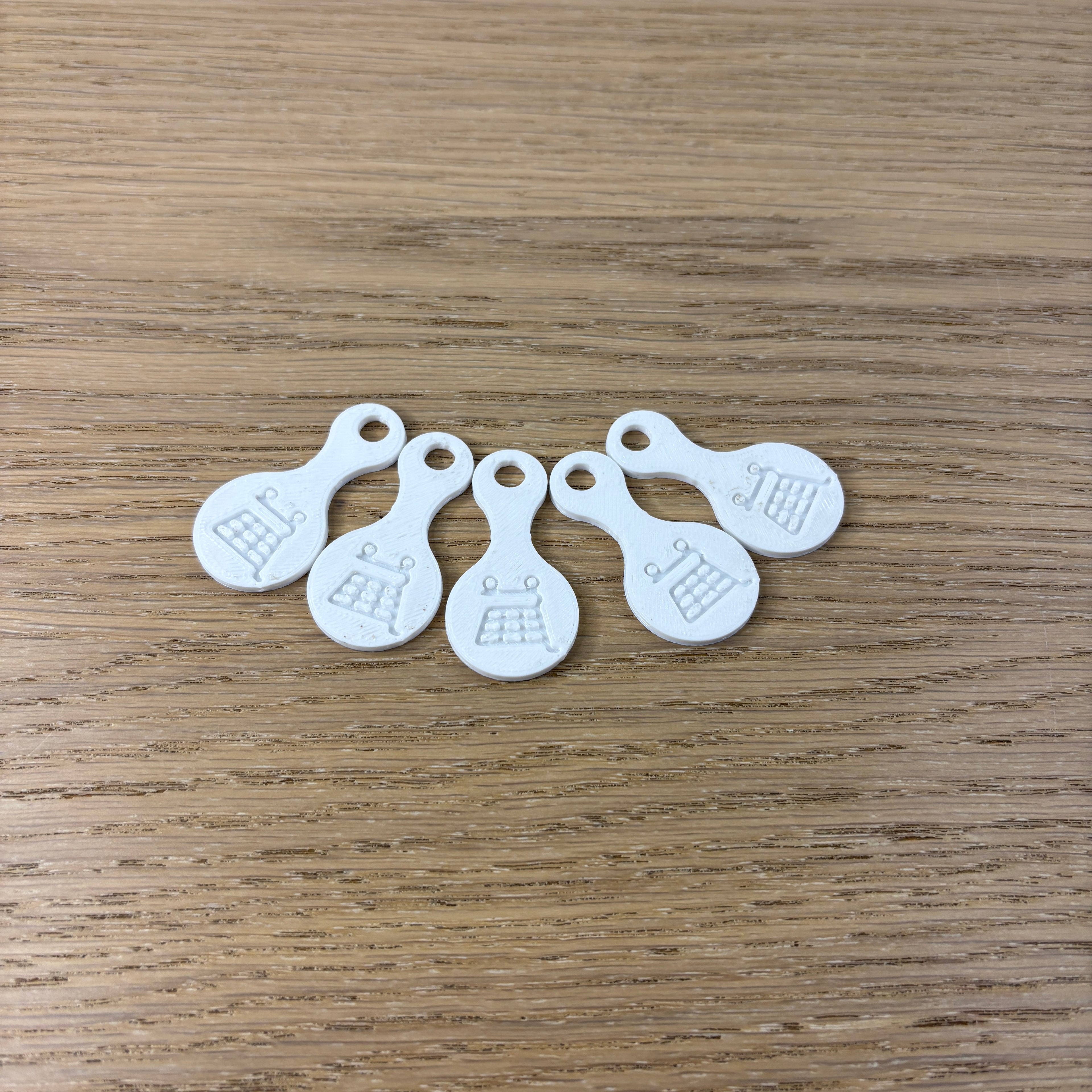 Žetony do košíku - sada 5 ks